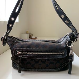 Black Coach shoulder bag